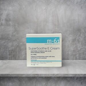 m-61 Powerful Skincare SuperSoothe E Cream- vegan, oil free, aloe, calming